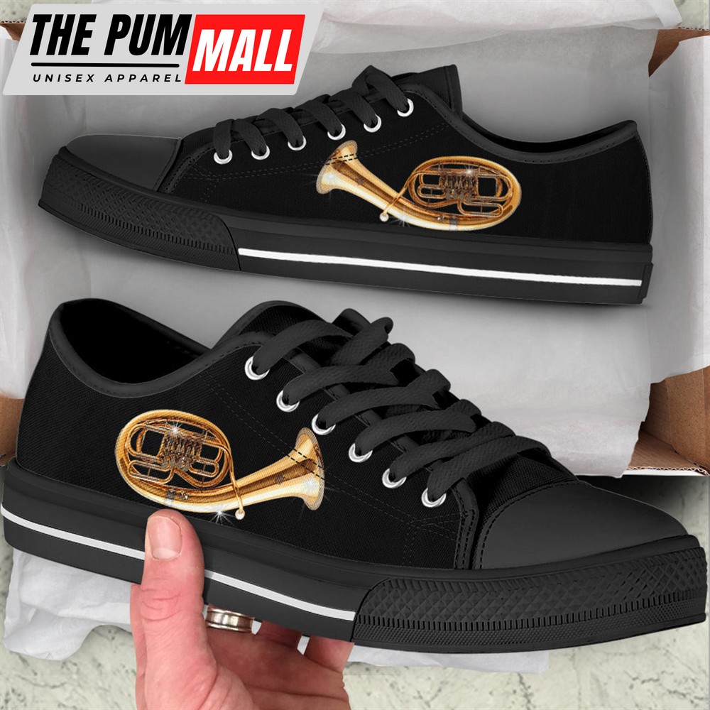 Tenorhorn Low Top Shoes – Comfortable Fashion Lowtop Casual Shoes Gift For Adults – Sneaker For Walking