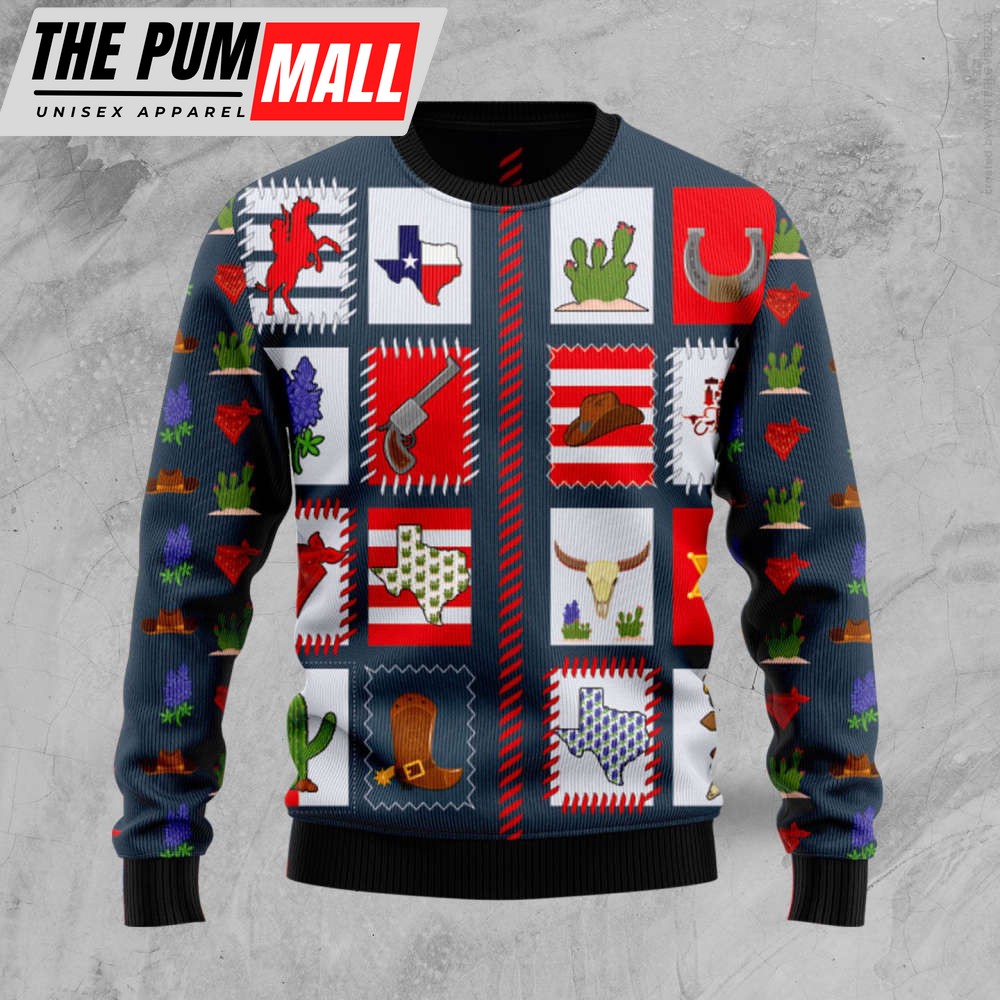 Texas Awesome TY309 Ugly Christmas Sweater – Noel Malalan Signature