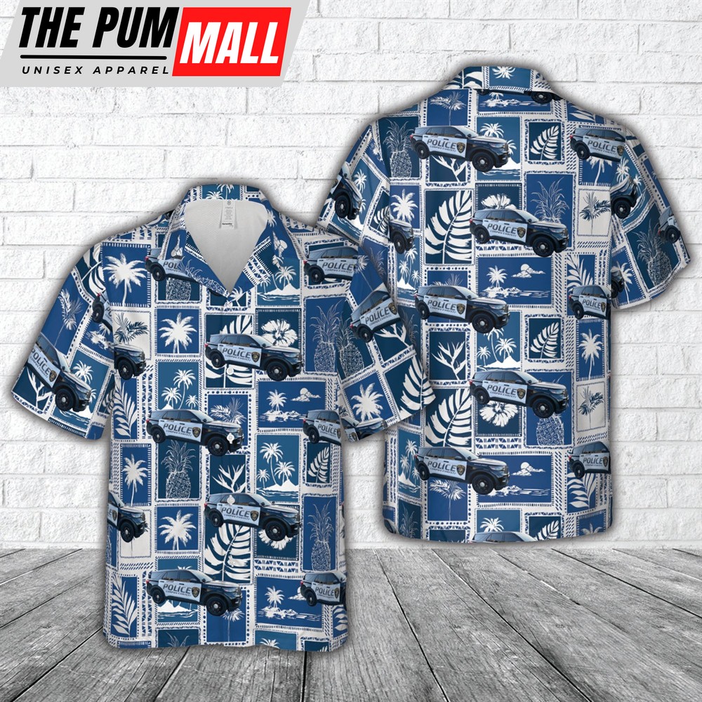 Texas Hawaiian Shirt, Corpus Christi Police Department, Corpus Christi, Texas Hawaiian Shirt