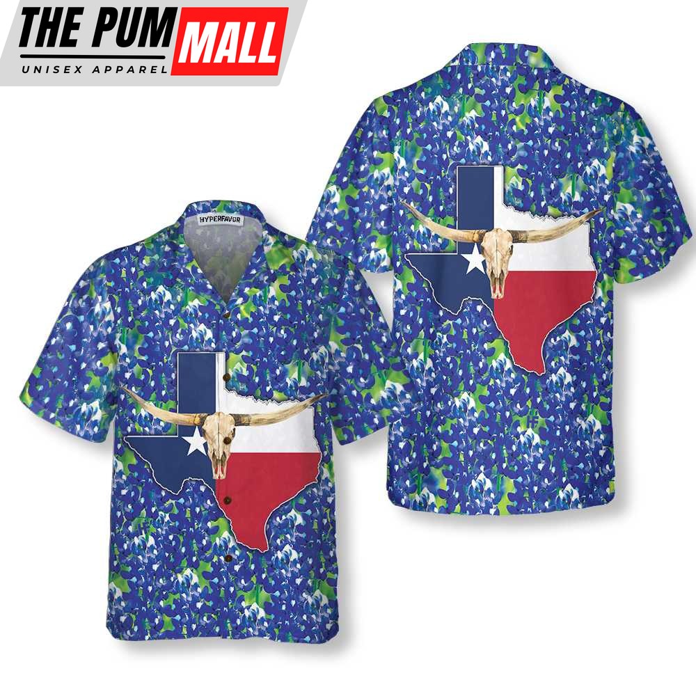 Texas Hawaiian Shirt, Texas Forever Hawaiian Shirt