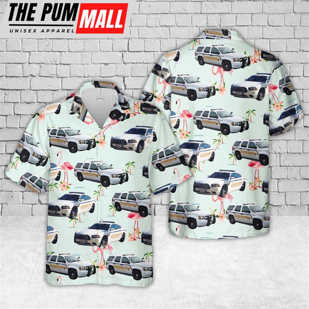 Texas Hawaiian Shirt, Texas Harris Sheriff County Hawaiian Shirt
