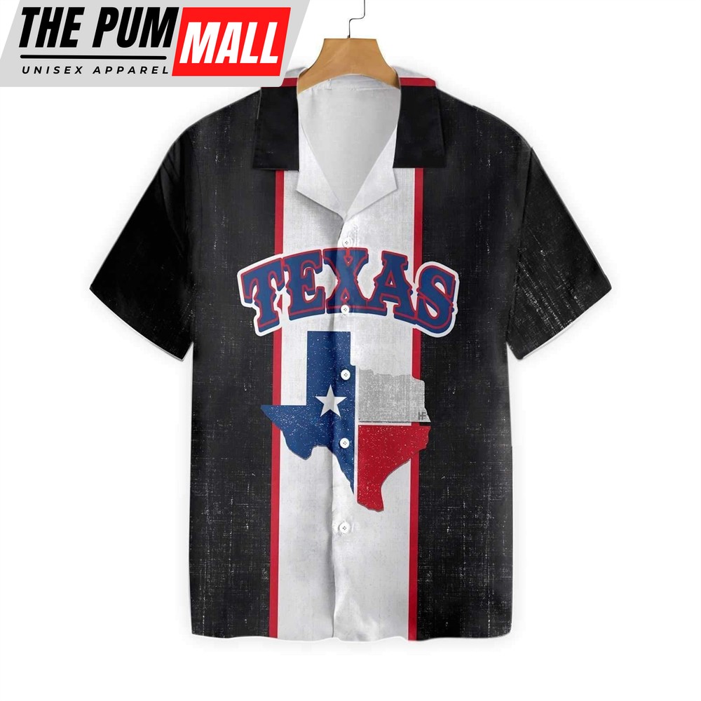 Texas Hawaiian Shirt, Texas Map 1802 Hawaiian Shirt