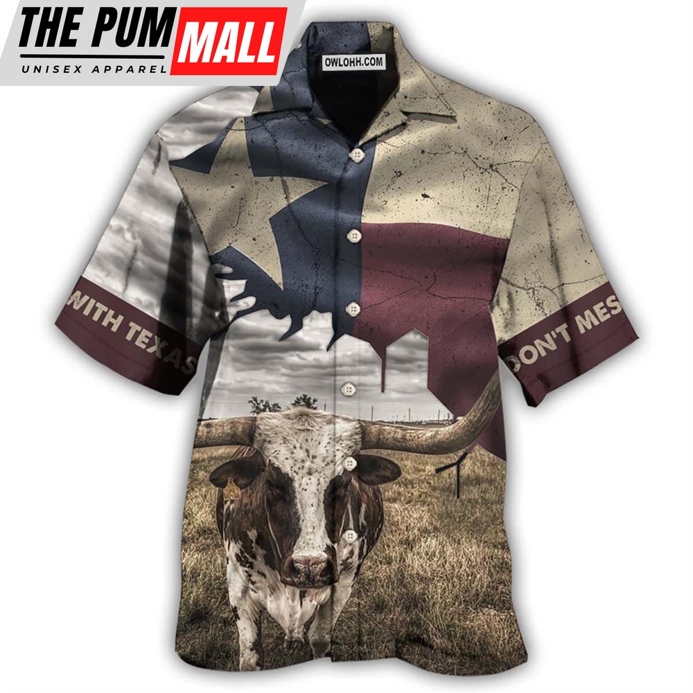 Texas Hawaiian Shirt, Texas Peace Life Cows Style Hawaiian Shirts