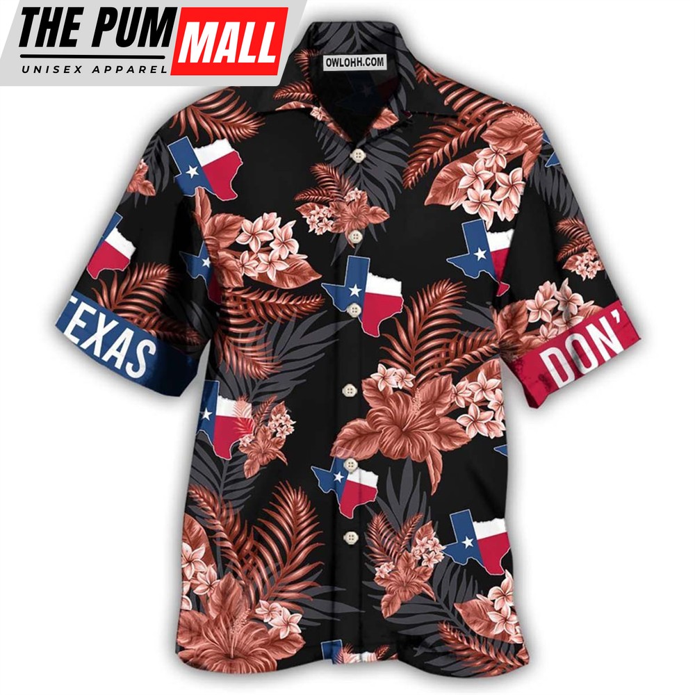 Texas Hawaiian Shirt, Texas Peace Life Fantastic Style Hawaiian Shirt