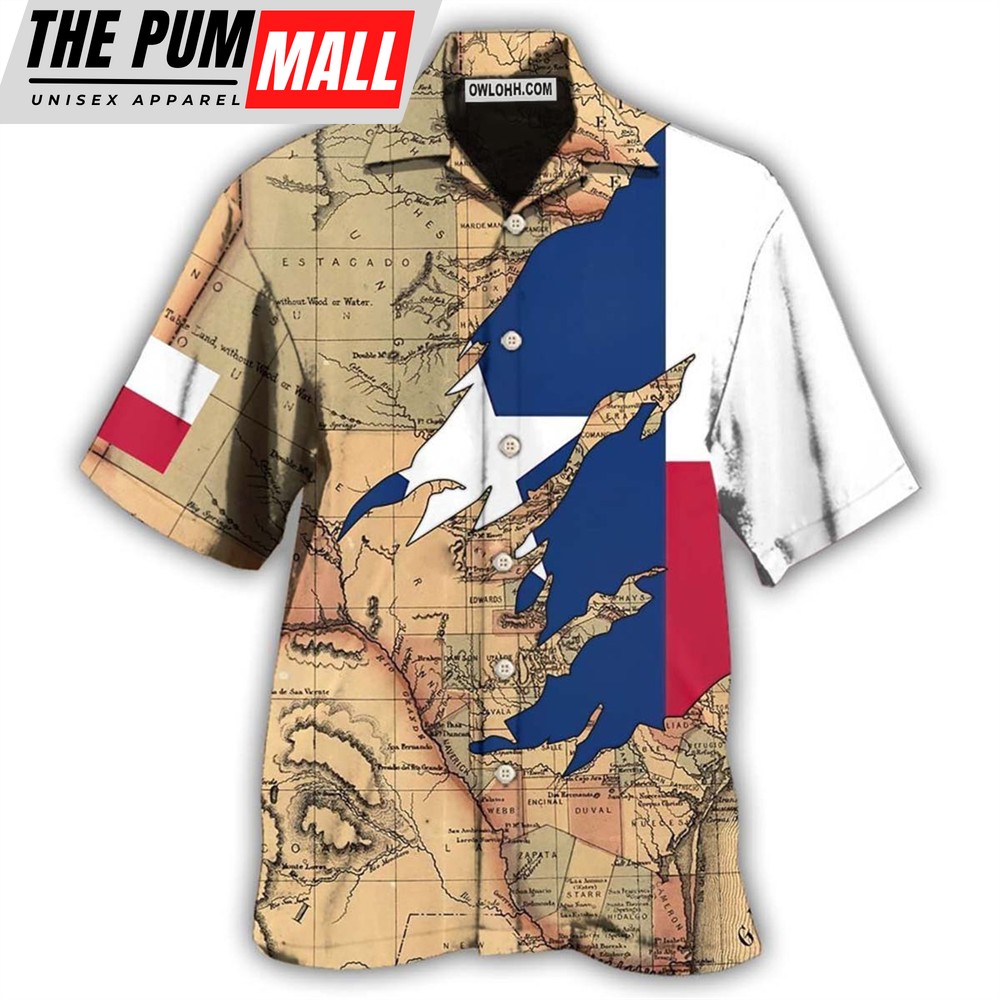Texas Hawaiian Shirt, Texas Peace Life Style In The World Hawaiian Shirt