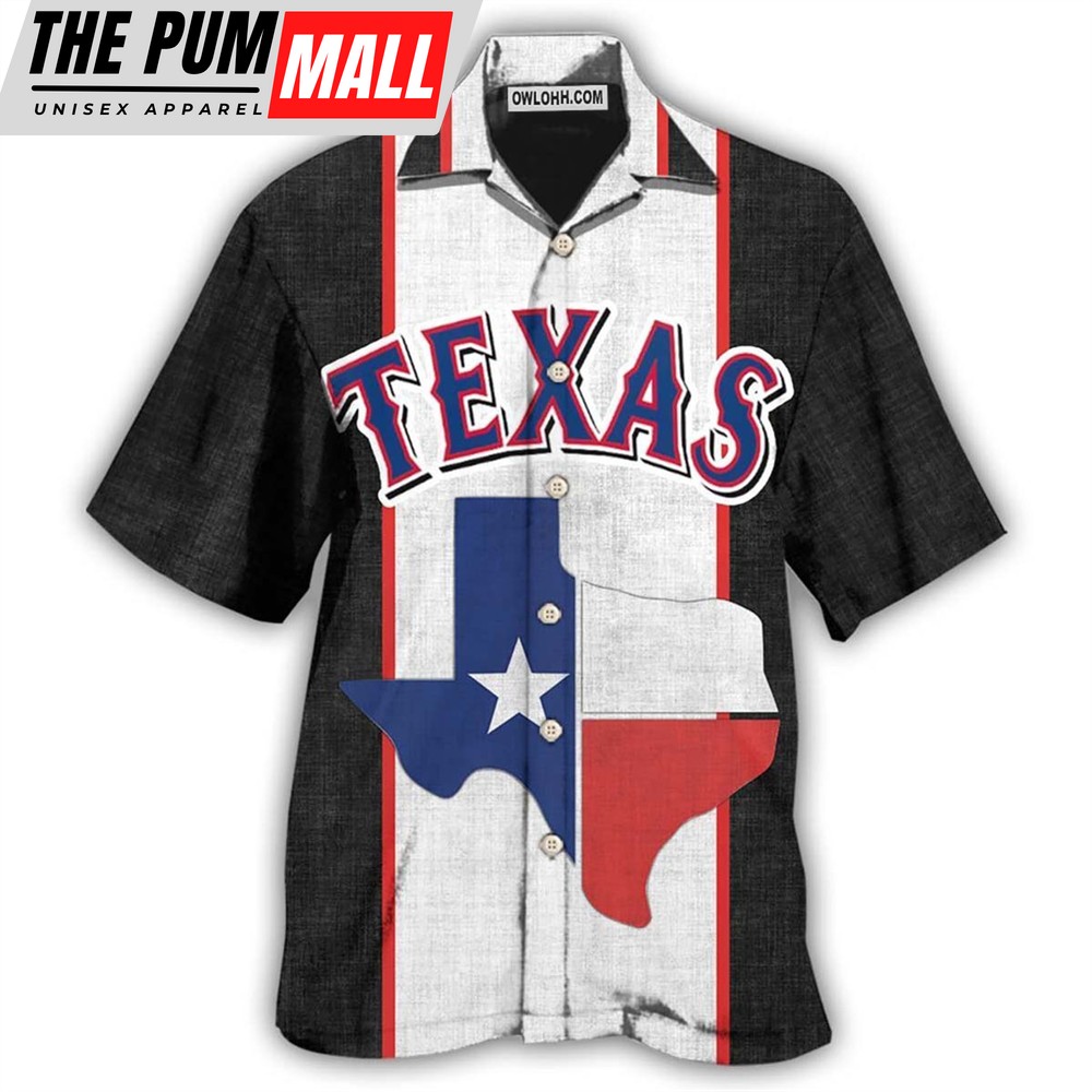 Texas Hawaiian Shirt, Texas Peace Love Life Style Hawaiian Shirt