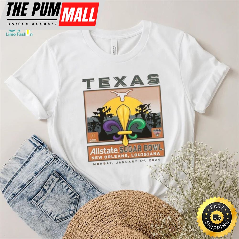 Texas Longhorns College Football Playoff 2025 Sugar Bowl T Shirt