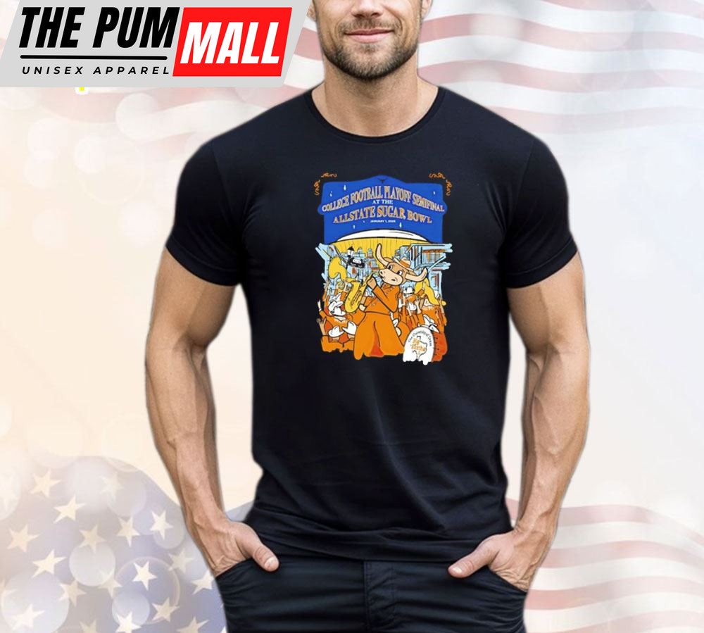 Texas Longhorns College Football playoff semifinal at the Allstate Sugar Bowl 2025 shirt