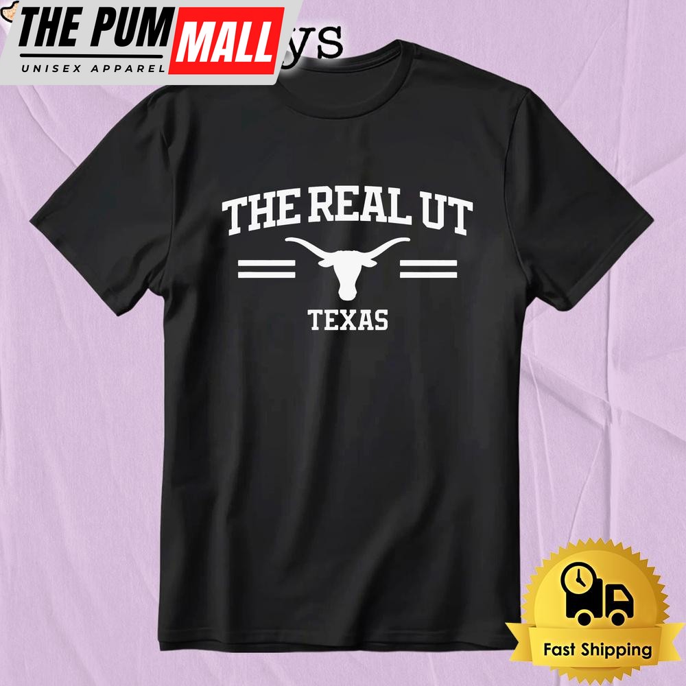 Texas Longhorns The Real Ut Bold Longhorn Pride T-Shirt