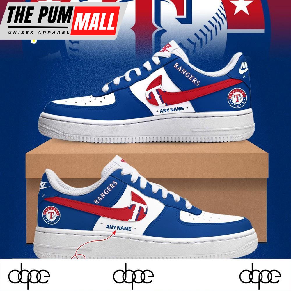 Texas Rangers 2024 Mlb Af1 Sneaker