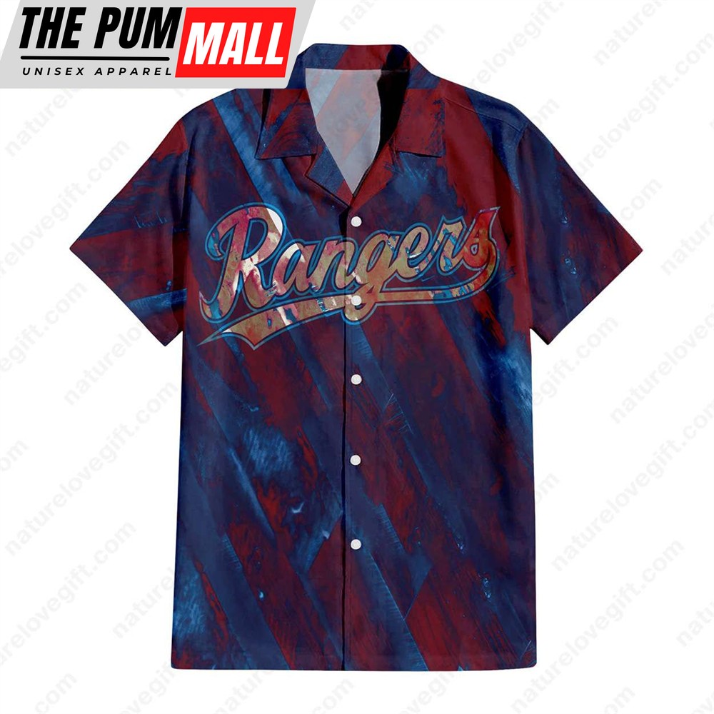 Texas Rangers MLB Baseball Vintage Hawaiian Shirt