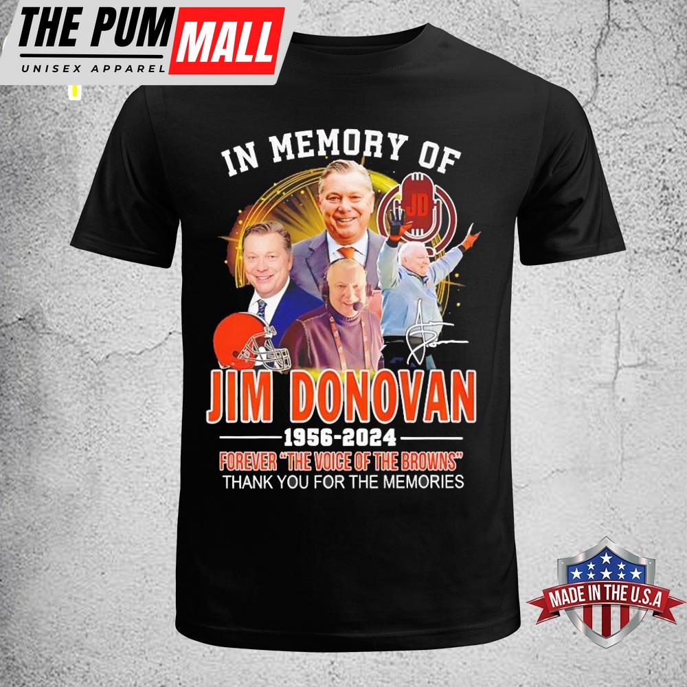 Thank You For The Memories Jim Donovan The Voice Of The Browns Unisex T-Shirt