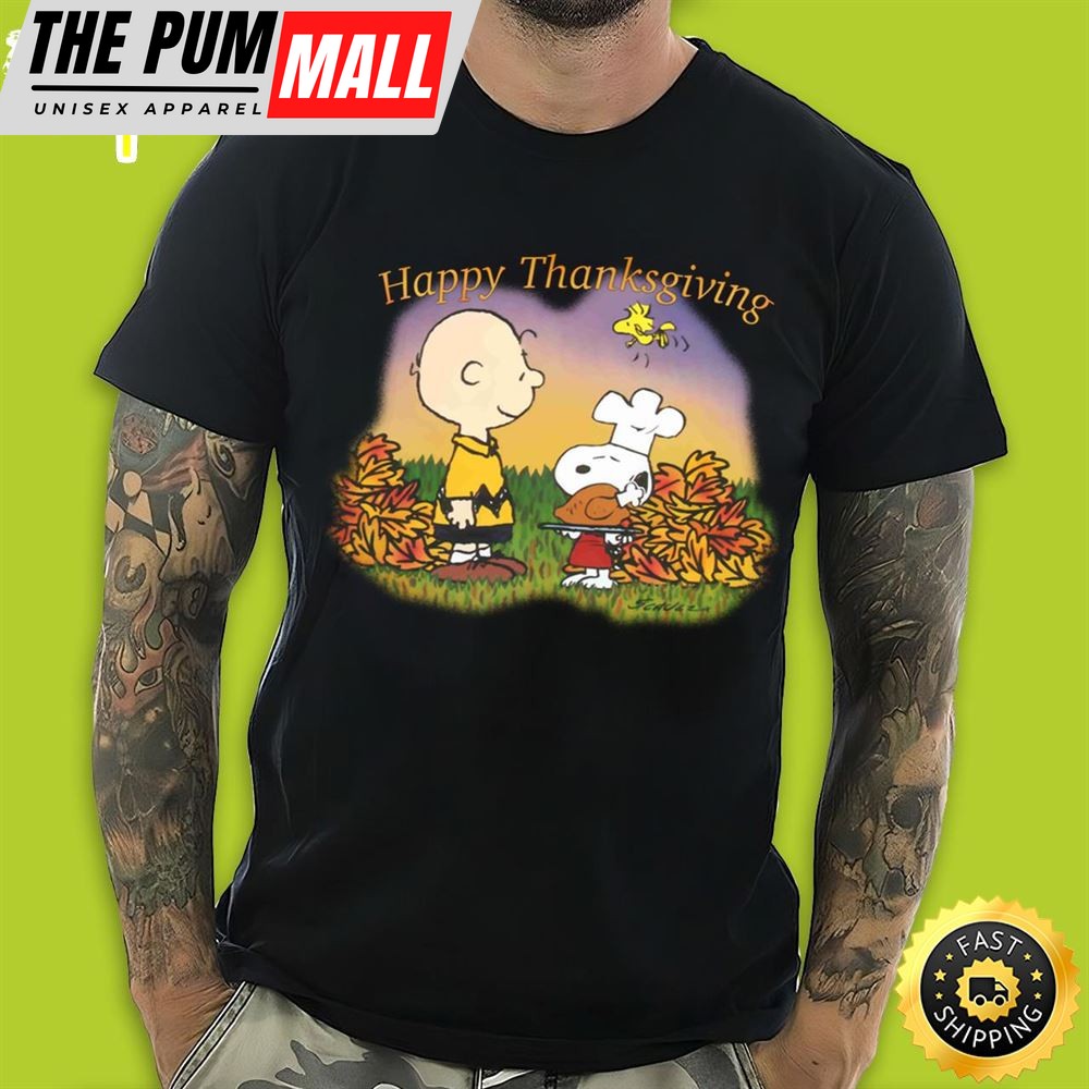Thanksgiving Day Charlie Brown Thanksgiving Shirt Retro