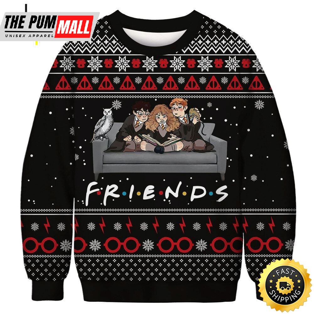 Thanksgiving Sweater Ugly Friends Woolen
