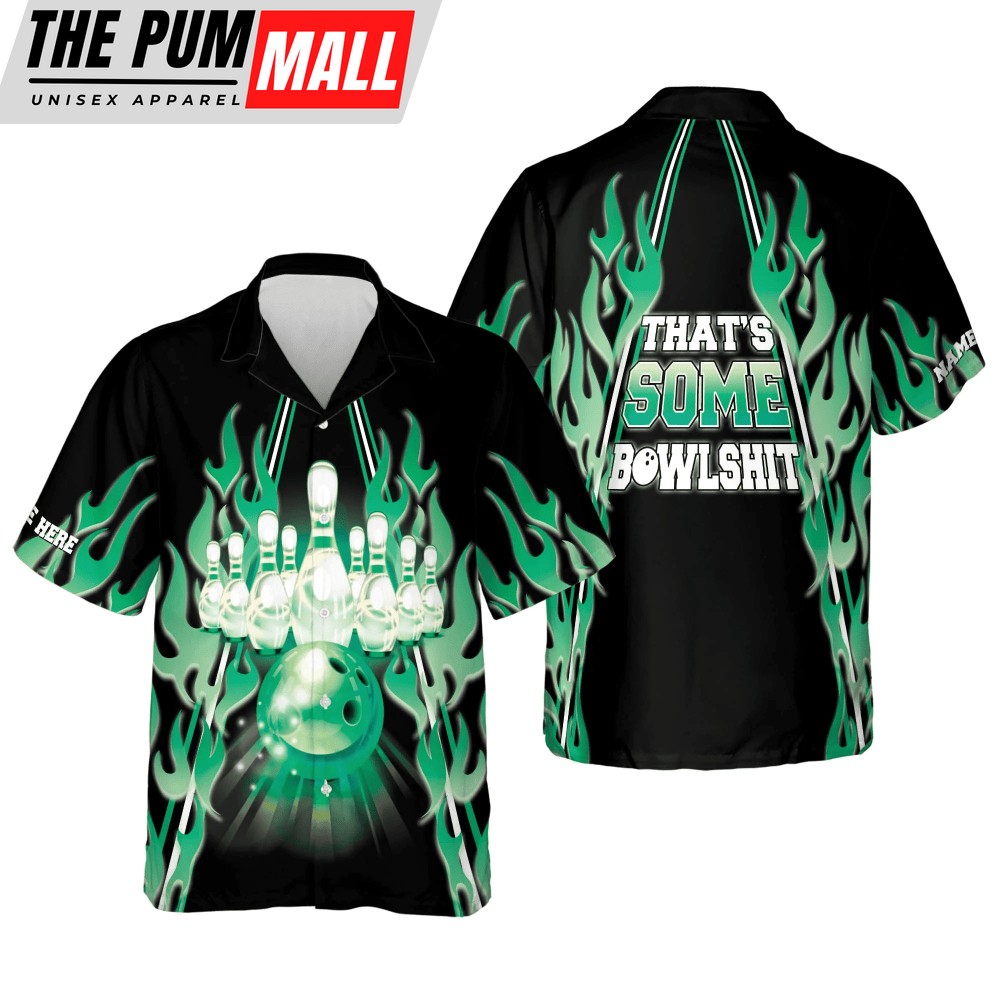 That’s Some Bowlshit Hawaiian Shirt, bowling Hawaiian Shirt for men and women