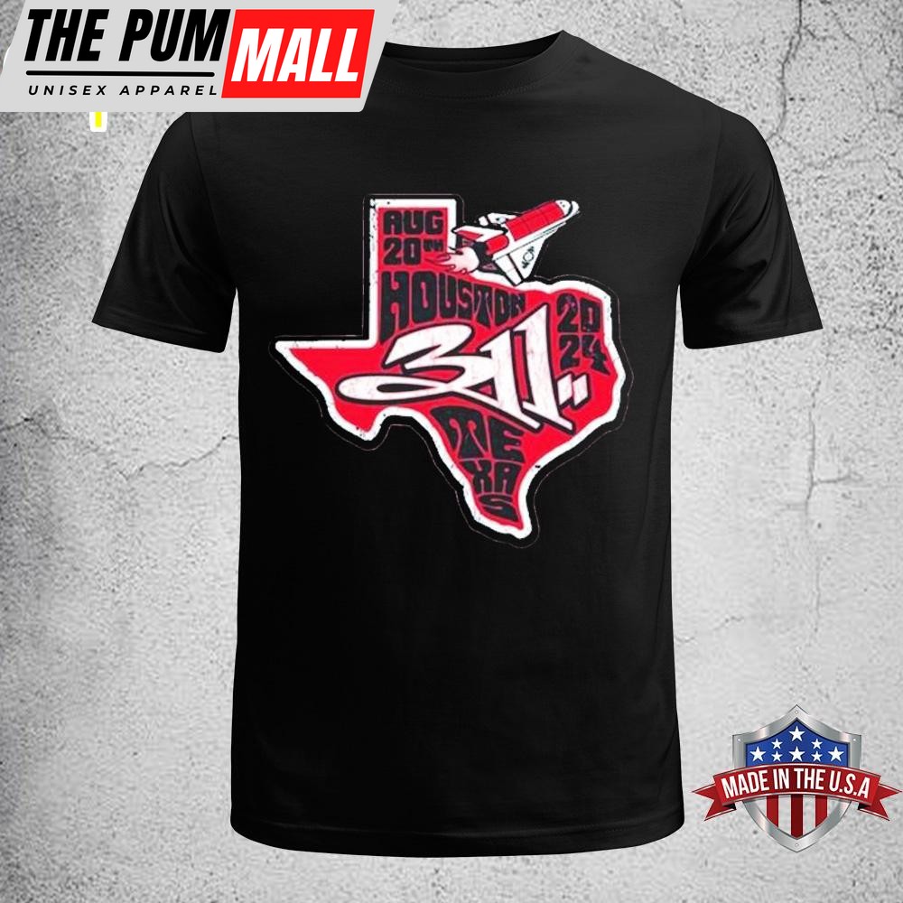 The 311 713 Music Hall, Houston August 2025 Unisex T-Shirt