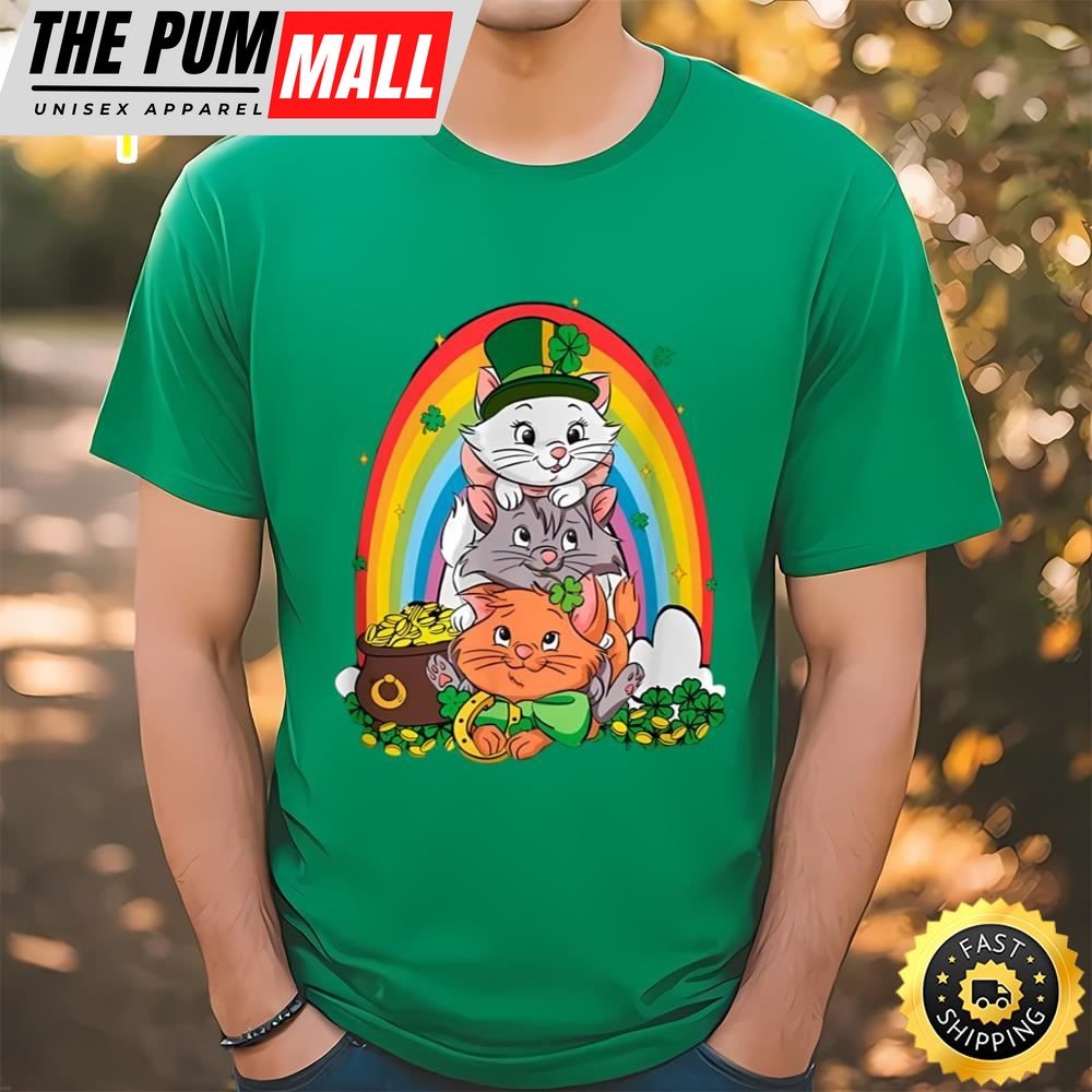 The Aristocats Marie Berlioz Toulouse Shamrock Rainbow Patricks…