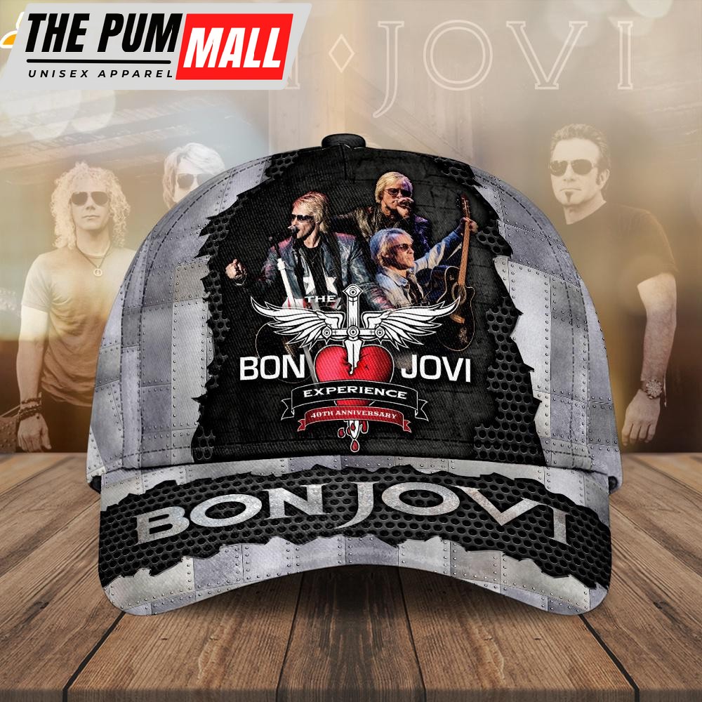 The Bon Jovi Music Baseball Cap Print For Fans