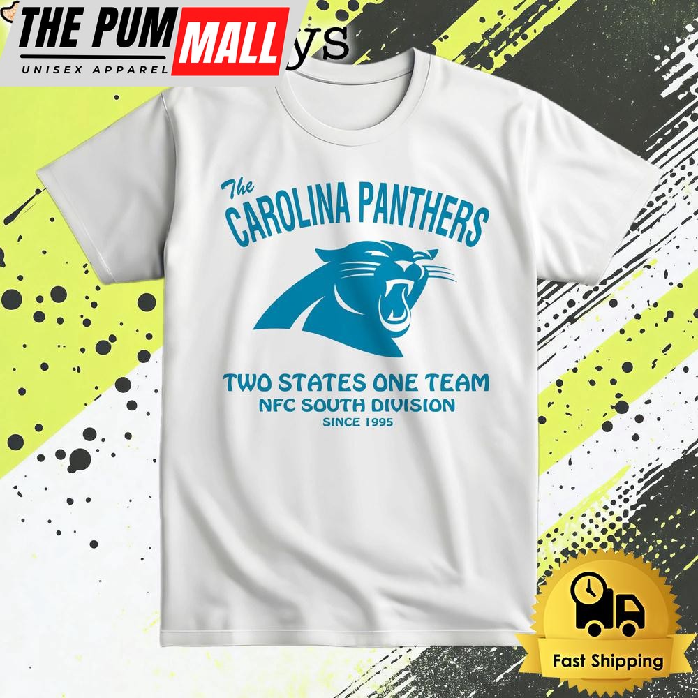 The Carolina Panthers Football Two States One Team T Shirt