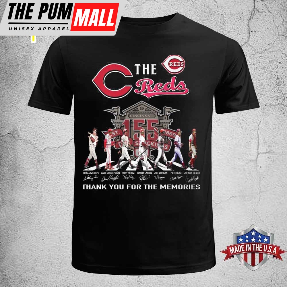 The Cincinnati Reds City Thank You For The Memories T-Shirt