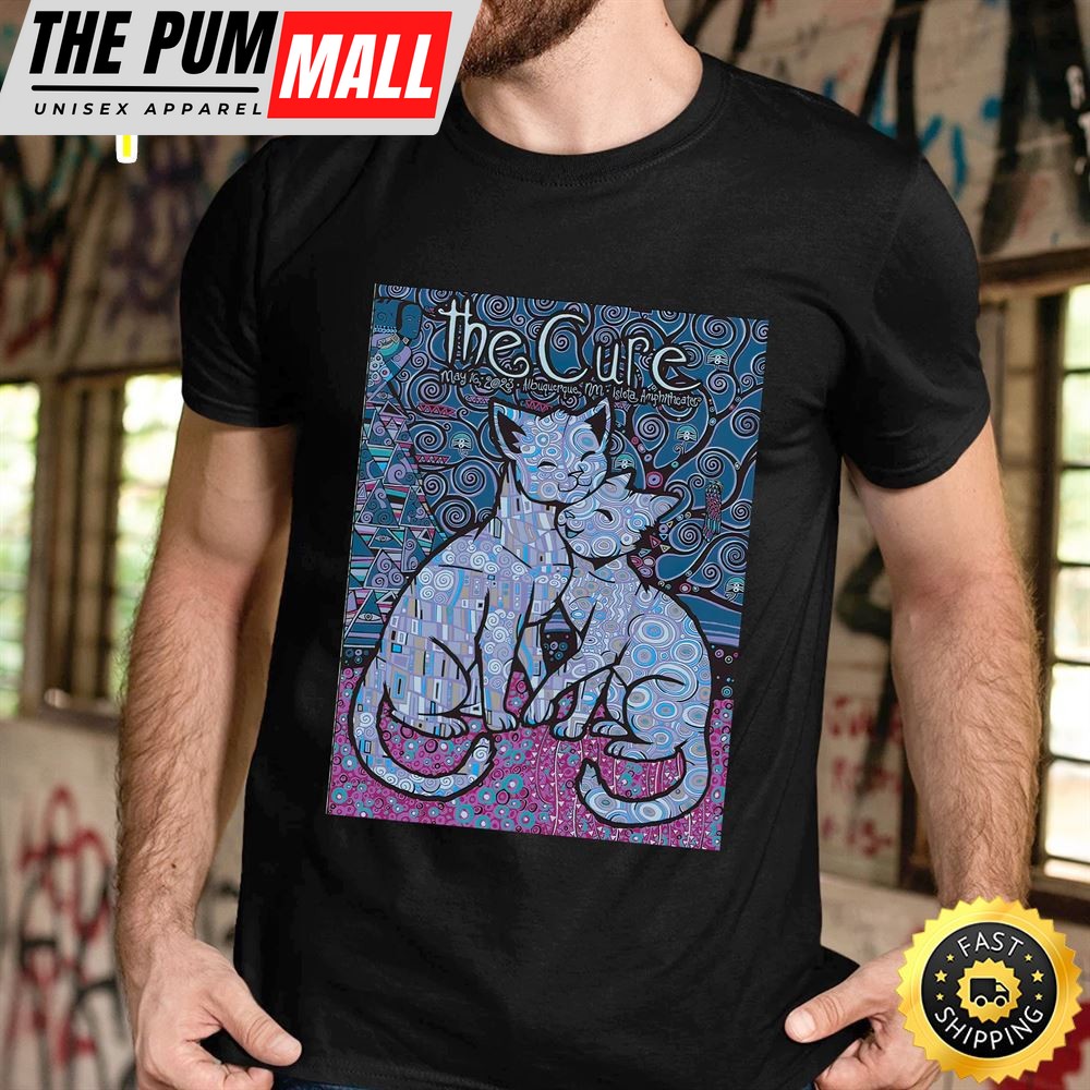 The Cure Albuquerque May 16 Tour 2025 Second Edition Unisex Tshirt
