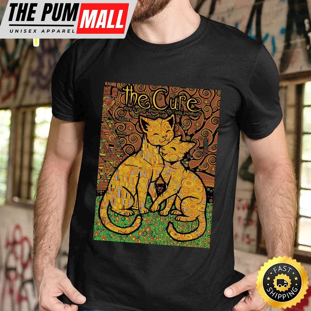 The Cure Albuquerque Yellow May 16 Tour 2025 Second Edition Unisex Tshirt