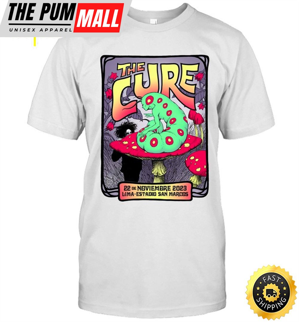 The Cure At Estadio San Marcos In Lima, Peru November 22, 2025 Tee