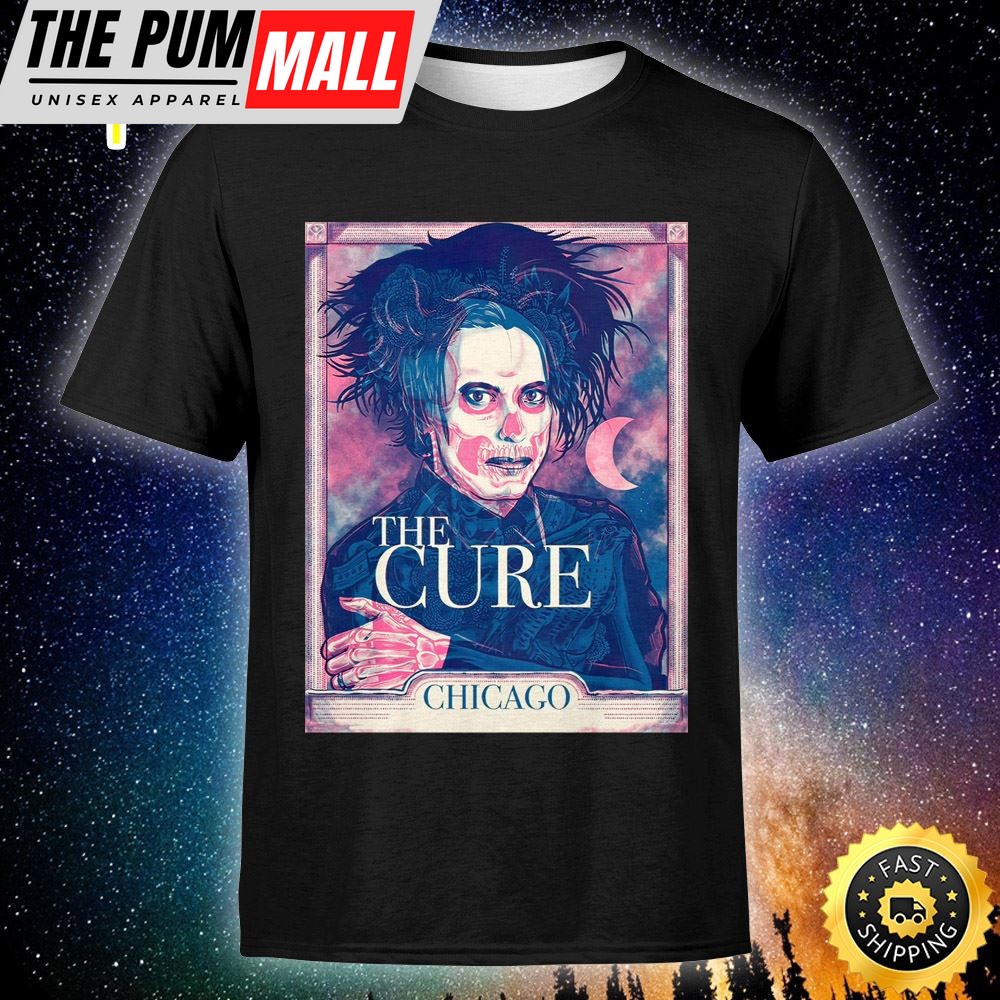 The Cure Chicago June 10 Tour 2025 Unisex T-shirt