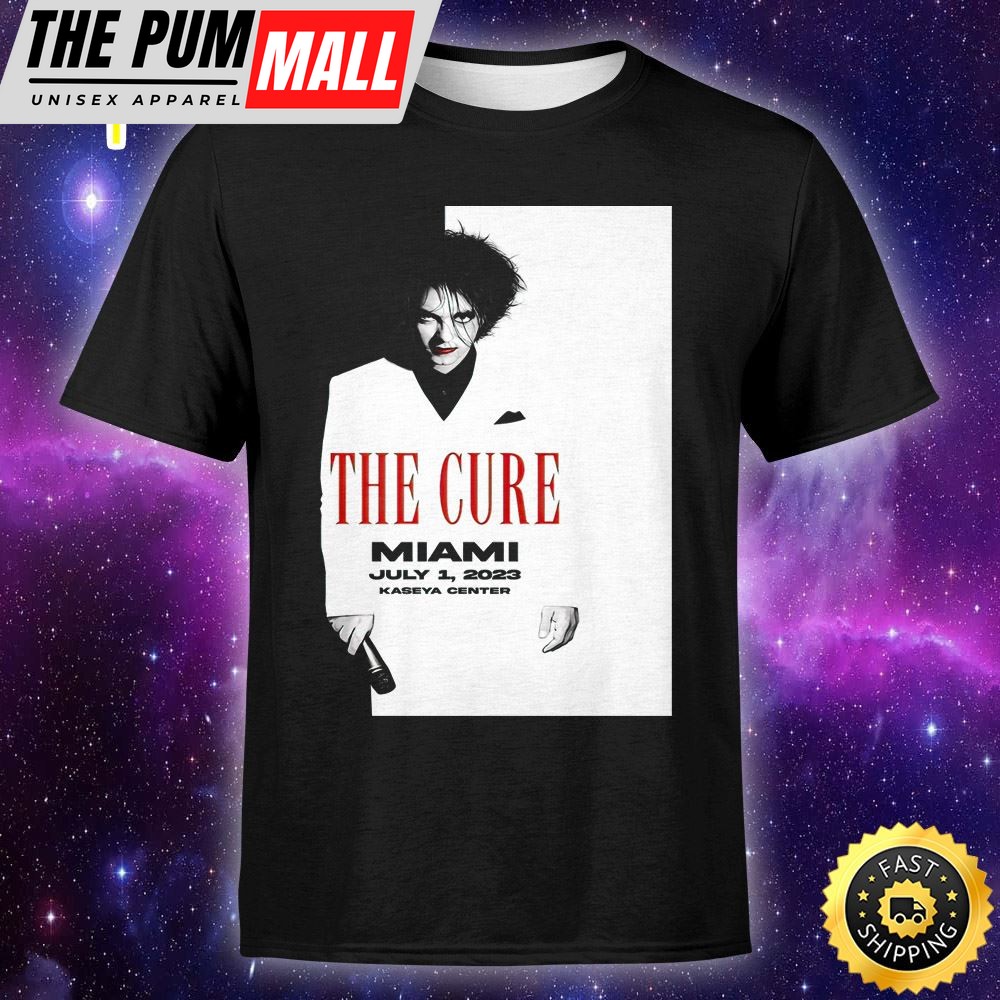 The Cure Miami July 1, 2025 First Edition Unisex T-Shirt