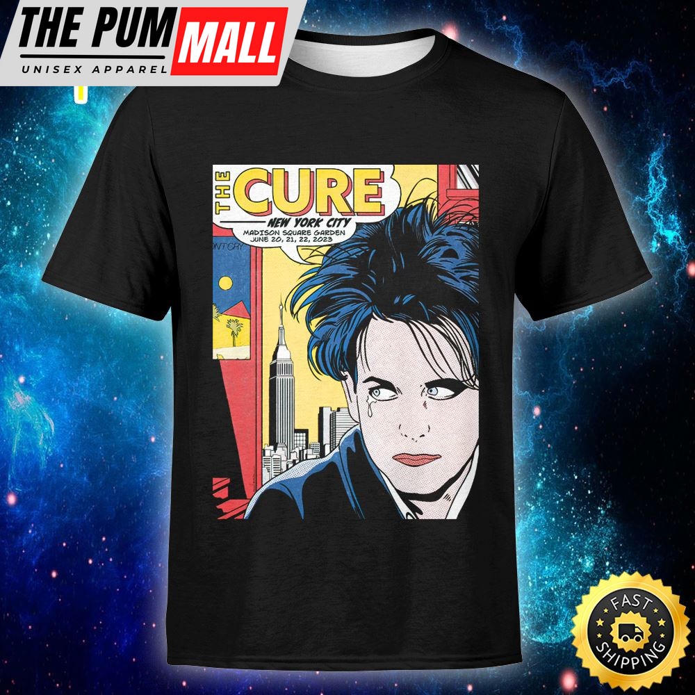 The Cure New York City June 20-22 Tour 2025 First Edition Unisex T-Shirt