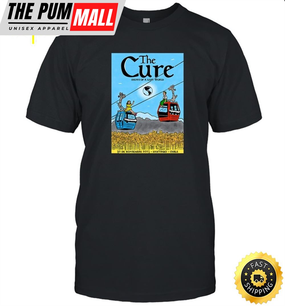 The Cure November 30, 2025 Estadio Monumental Santiago, Chile Shirt