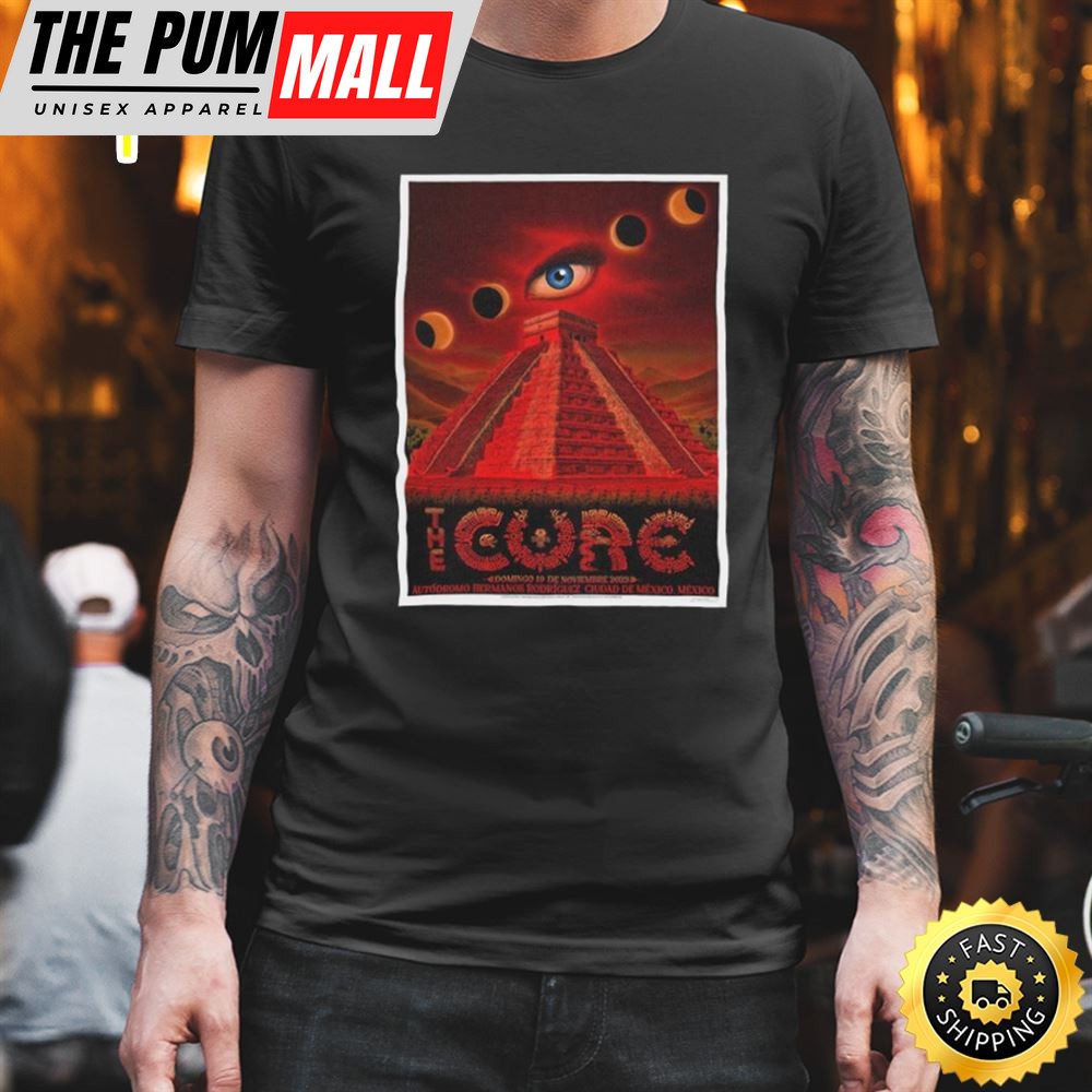 The Cure On Stage Tonight At Corona Capital Autodromo Hermanos Rodriguez Mexico City Shirt