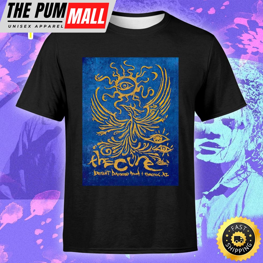 The Cure Phoenix May 18 Tour 2025 Second Edition Tshirt