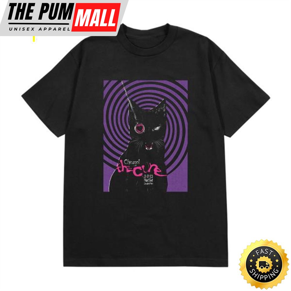 The Cure Riot Fest Chicago Event Tee T-shirt