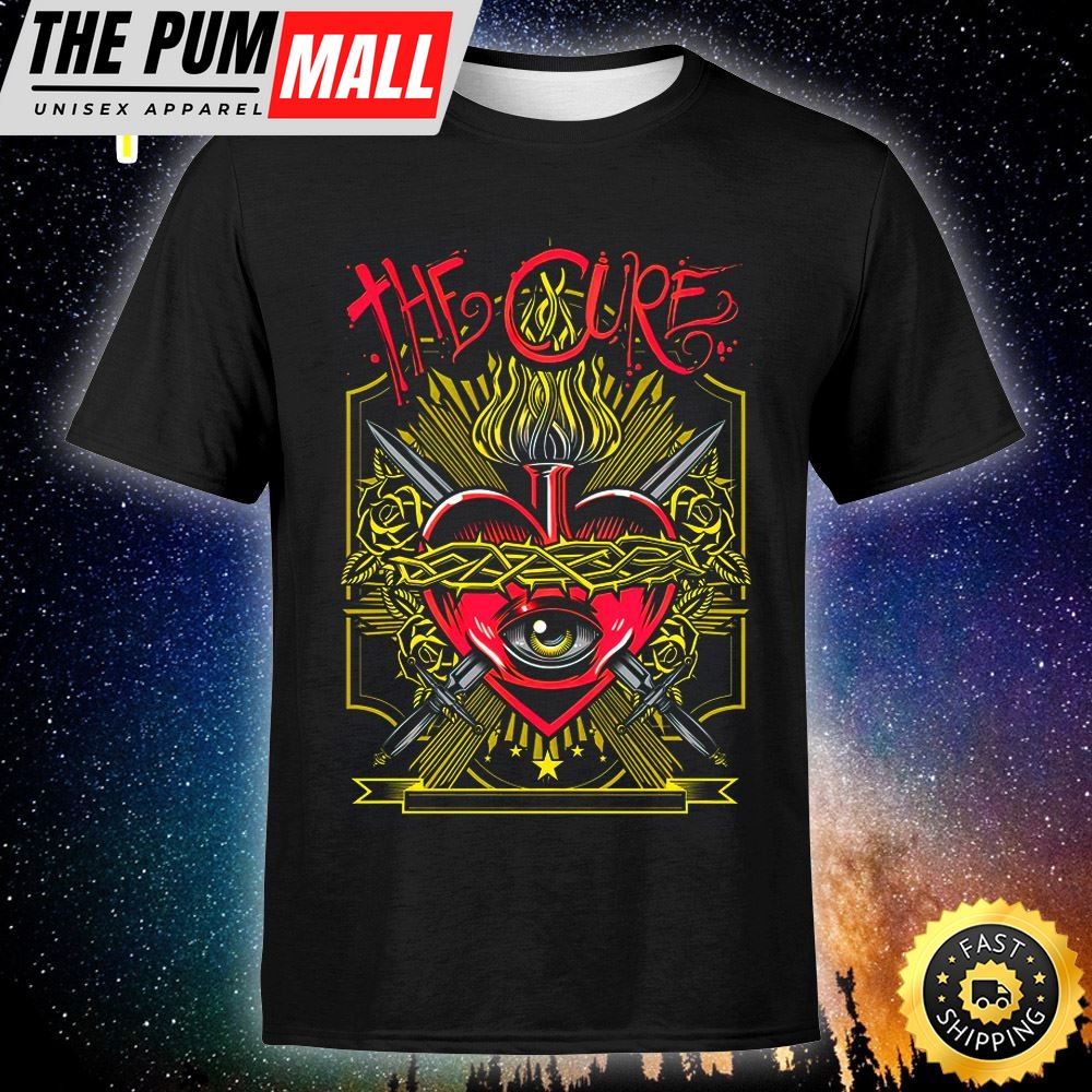 The Cure Salt Lake City June 4 Tour 2025 Unisex T-shirt