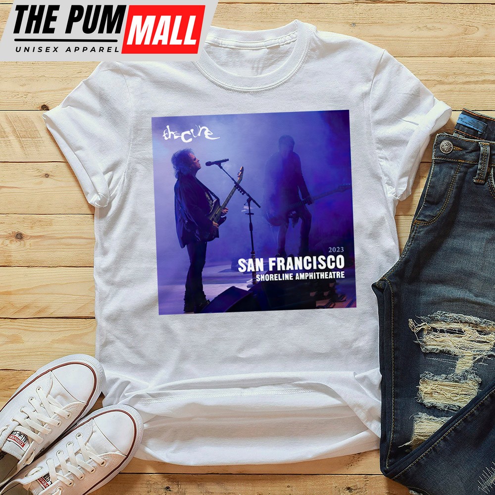 The Cure San Francisco Night Two Tonight Show Of Alost World Tour 2025 Unisex Tshirt