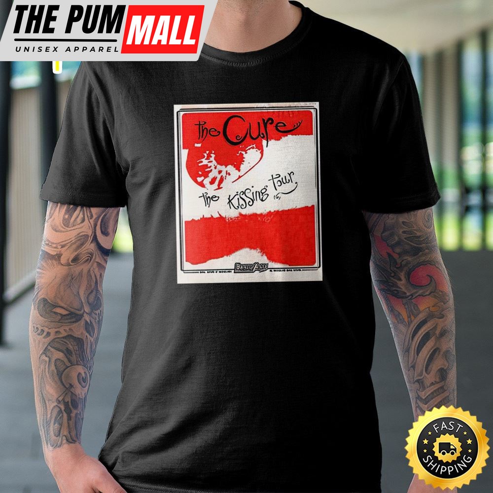The Cure The Kissing Tour Vinyl 2025 Unisex T-shirt