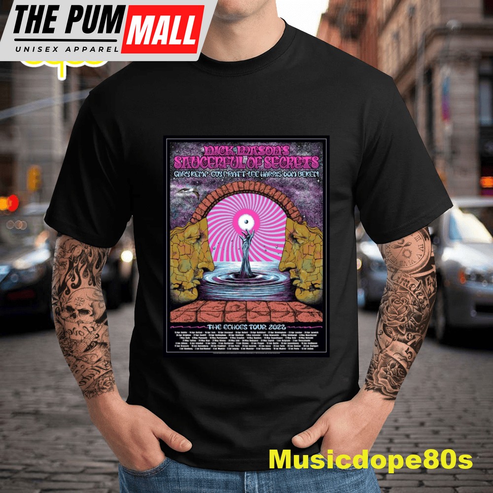 The Echoes Tour 2025 – Nick Mason Saucerful Of Secrets Announces North American Tshirt