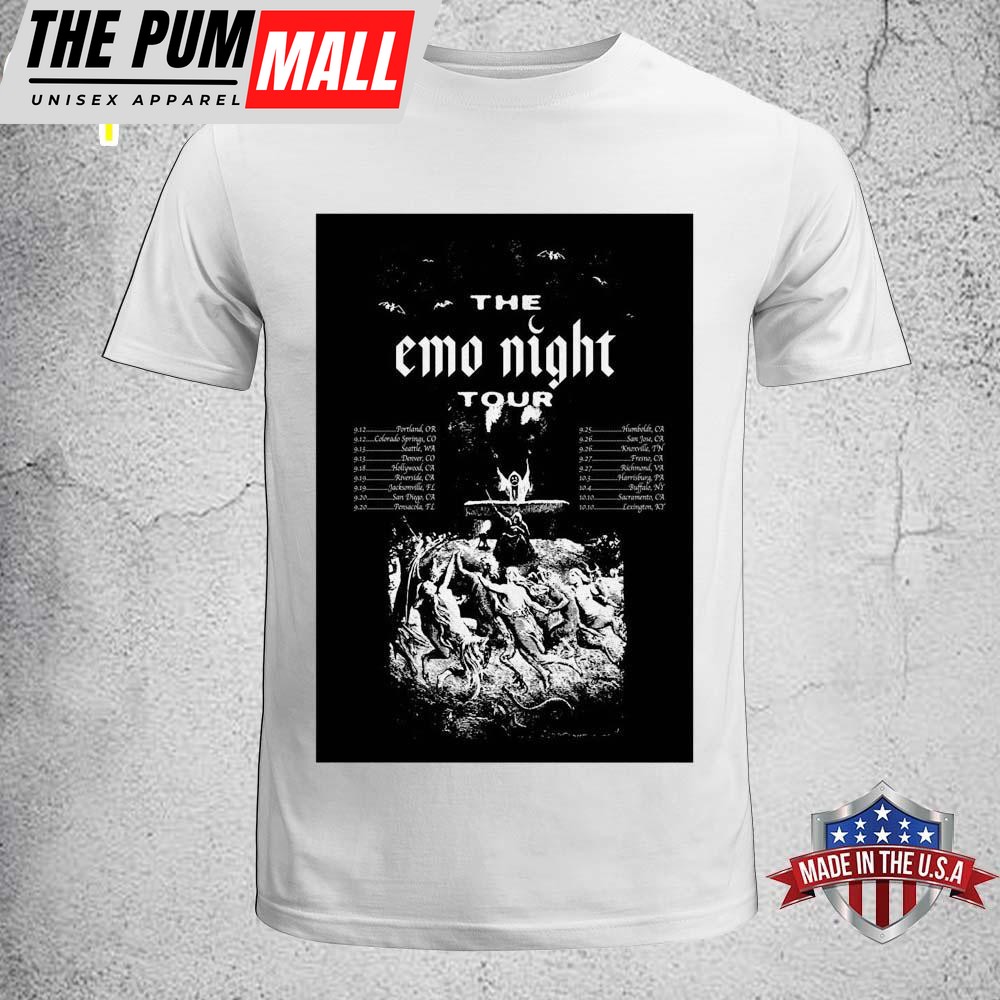 The Emo Night Tour 2025 Unisex T-Shirt