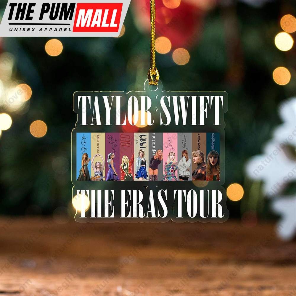 The Eras Tour Album Taylor Swift Ornament Christmas Decor For Swifties Limited Edition