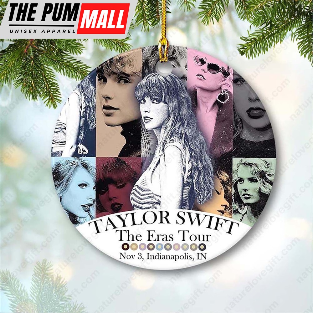 The Eras Tour Personalized Taylor Swift Ornament Christmas Tree Decorations Limited Edition
