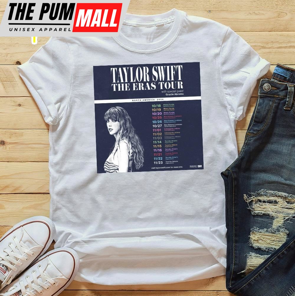 The Eras Tour With Taylor Swift Europe & Uk 2025 T-Shirt