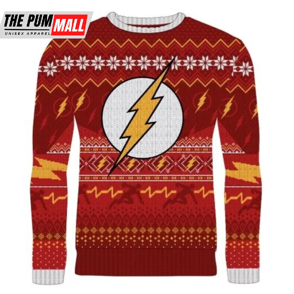 The Flash Central City Celebrations Ugly Christmas Sweater