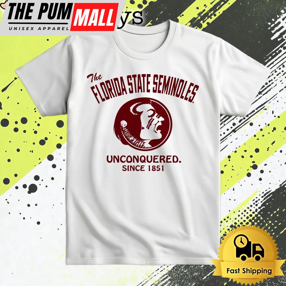 The Florida State Seminoles Football Unconquered T Shirt