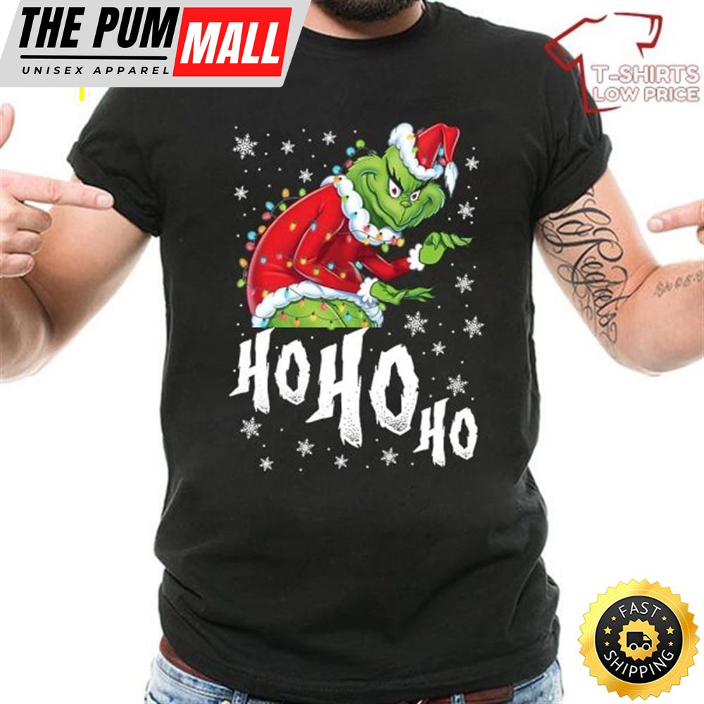 The Grinch Ho Ho Ho Christmas T-Shirt