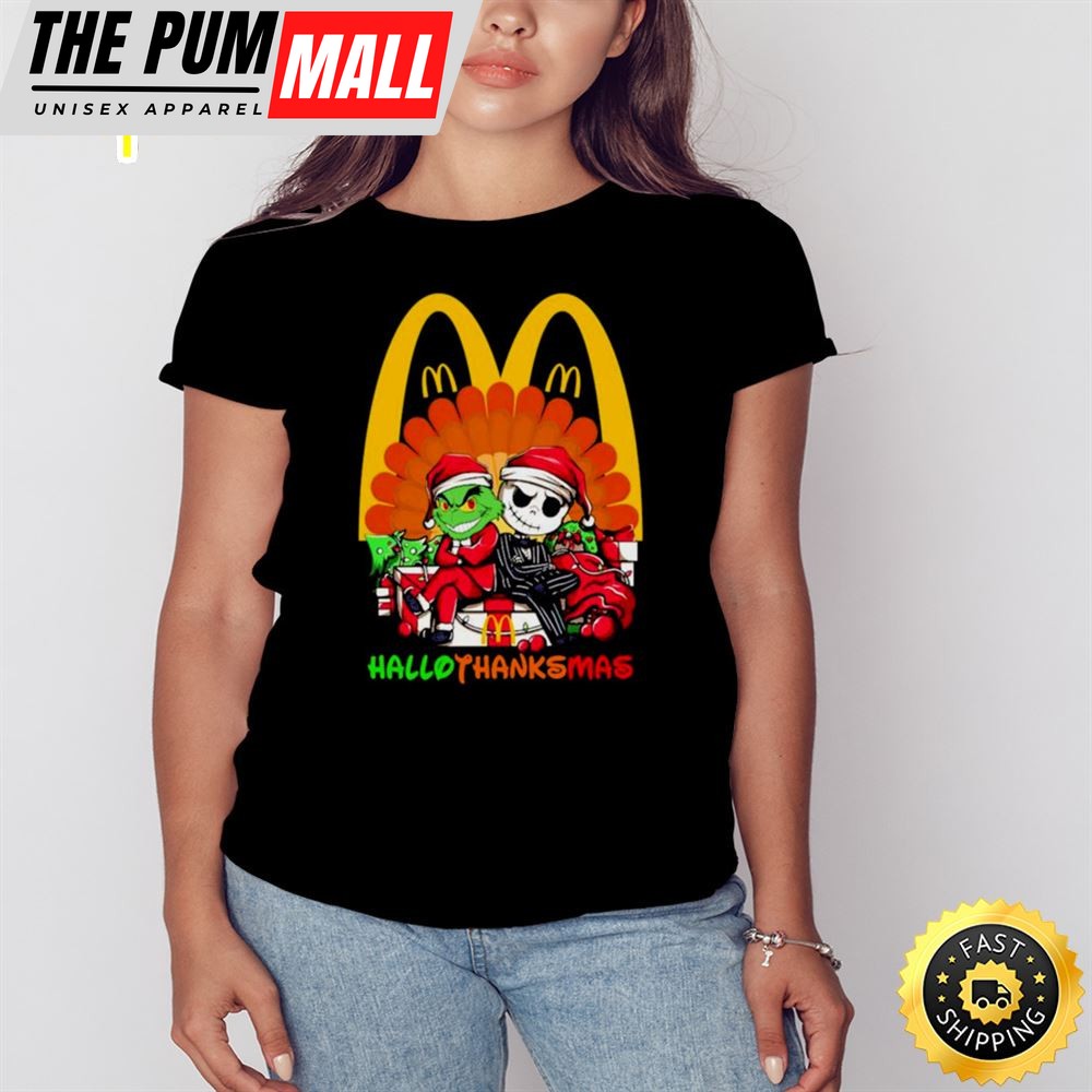 The Grinch Mcdonalds Hallothanksmas 2025 Shirt