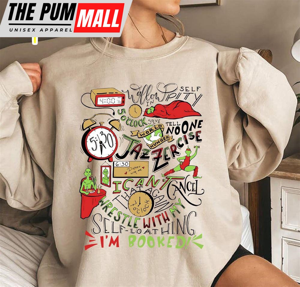 The Grinch Schedule Christmas Shirt, Christmas Shirt