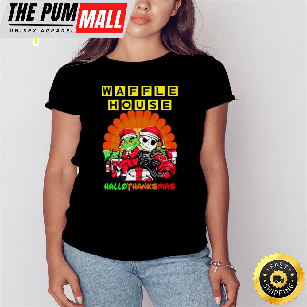 The Grinch Waffle House Hallothanksmas 2025 Shirt