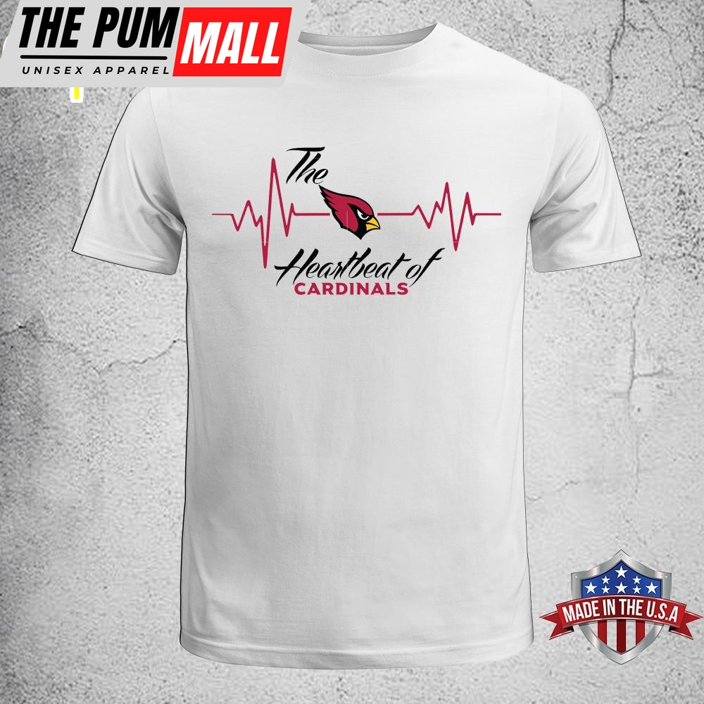 The heartbeat of Arizona Cardinals Unisex T-Shirt