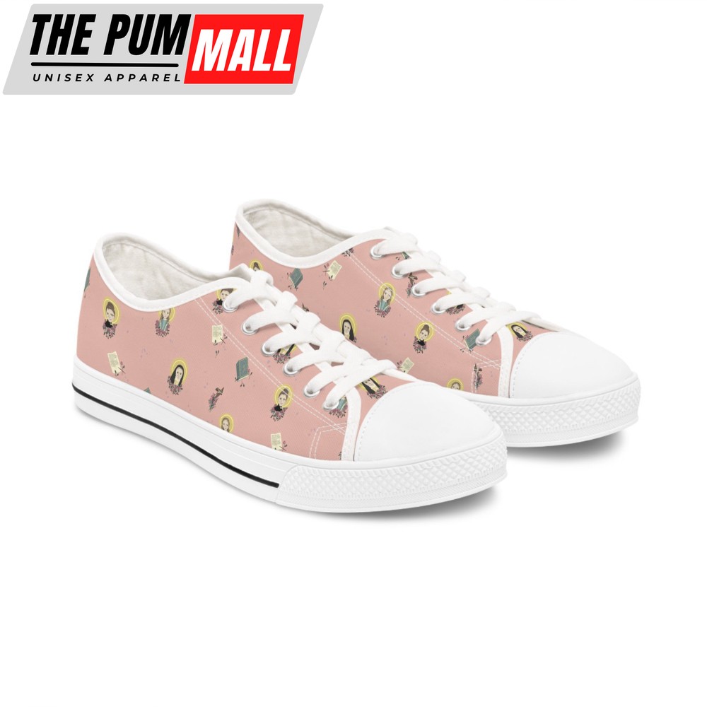 The Little Flower, St. Therese Inspired Women’s Sneakers For Catholic Women